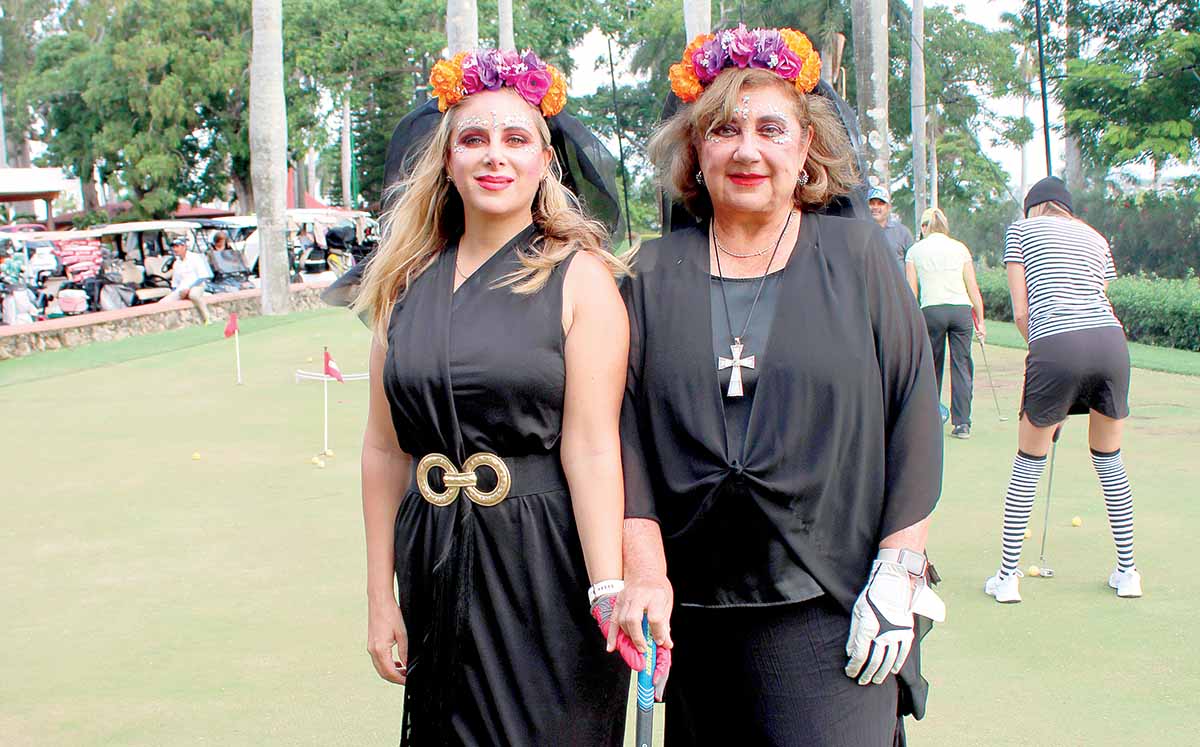 ANDREA LEAL Y ALICIA DE LEAL nos regalaron sus mejores sonrisas en el green