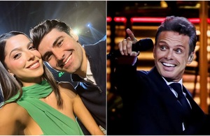 Eugenia Rodríguez roba cámara en el concierto privado de Luis Miguel (Foto. Instagram)