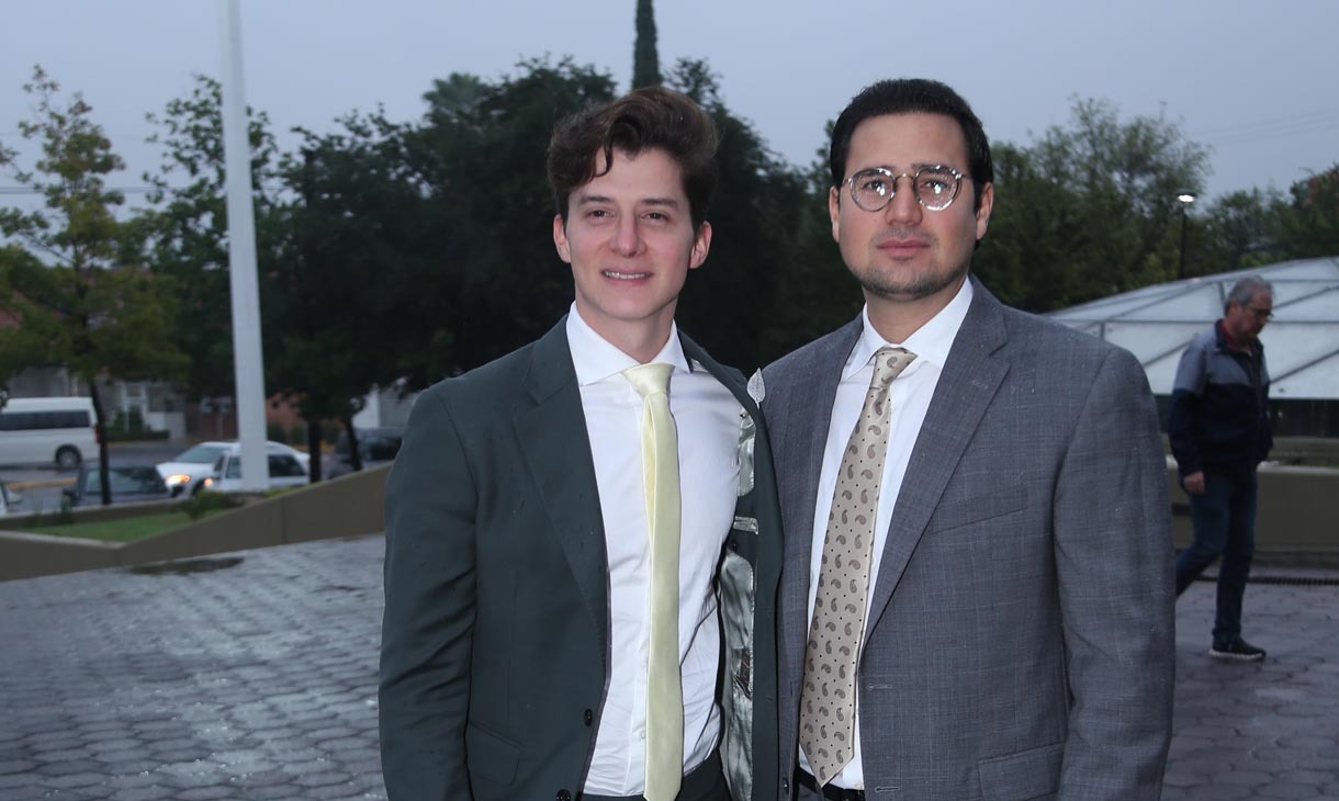 Juan Pablo Zambrano y Adrián Garza