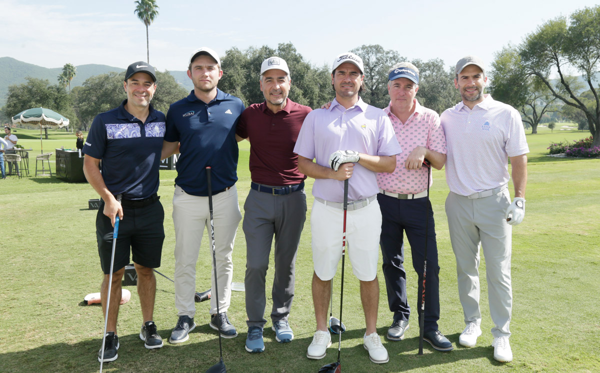 Alejandro García, Patricio Guerra, Gabriel Elizondo, Alberto Villarreal, Ovidio Elizondo y Víctor Califa / Foto: Roberto Alvarado