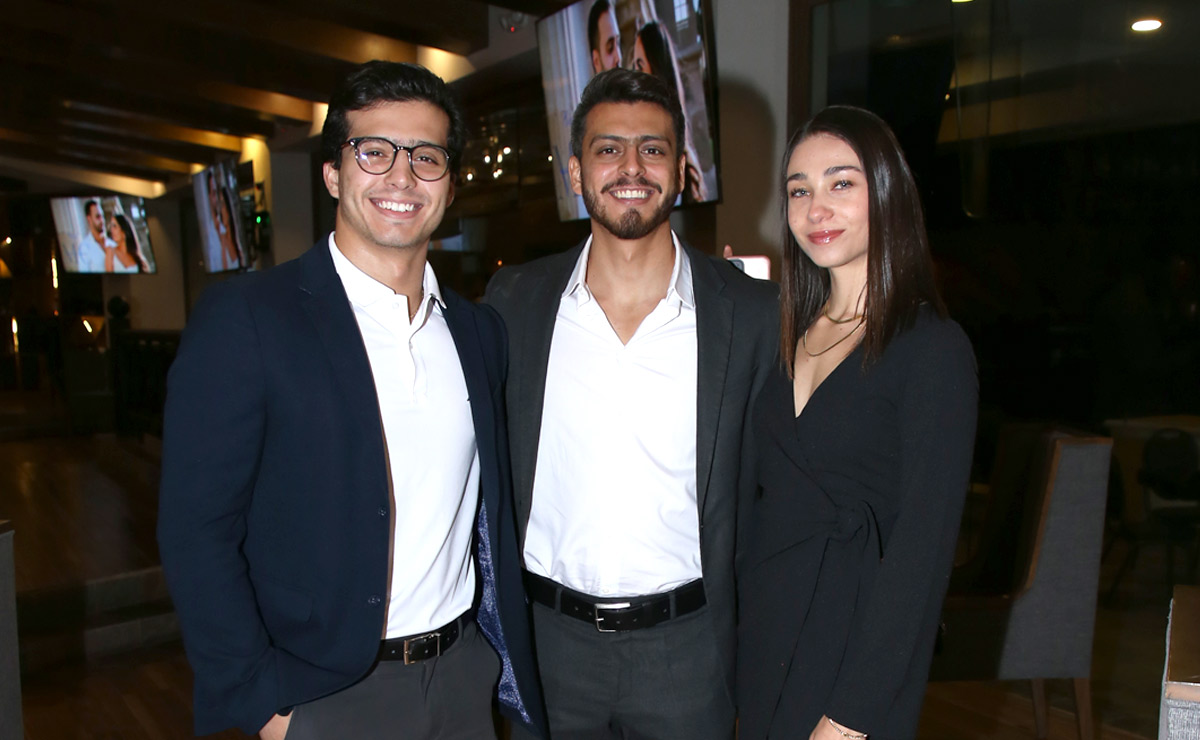 Andrés, Antonio y Katia