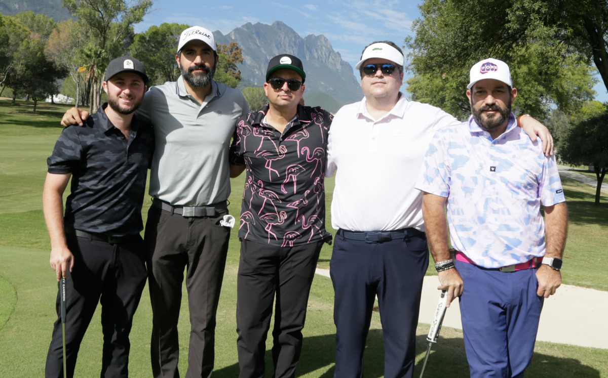 Austin Connelly, Fernando Mijares, Jorge Téllez, Eugenio Da Silva y Claudio Zambrano / Foto: Roberto Alvarado