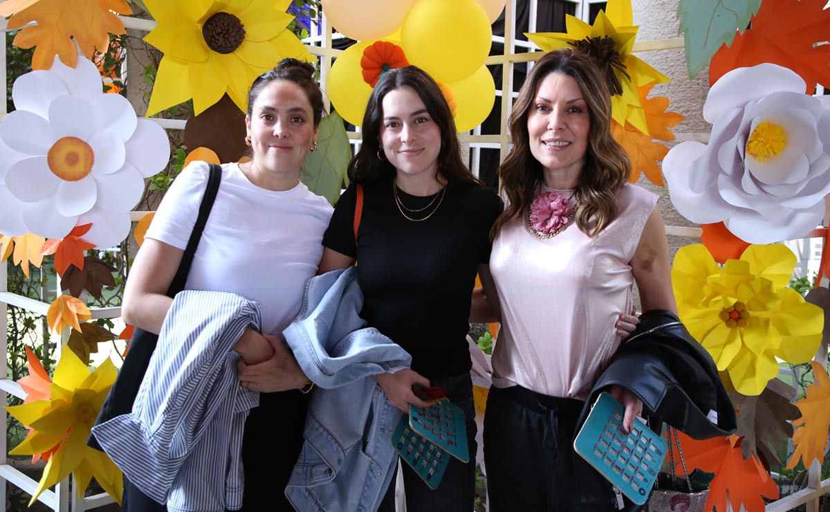 Bárbara, Andrea y Nancy