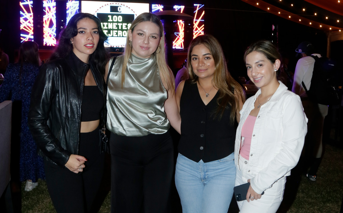 Carolyna Alcántara, Ary Ayala, Dayane Salas y Paola Mier / Foto: Omar Valdez