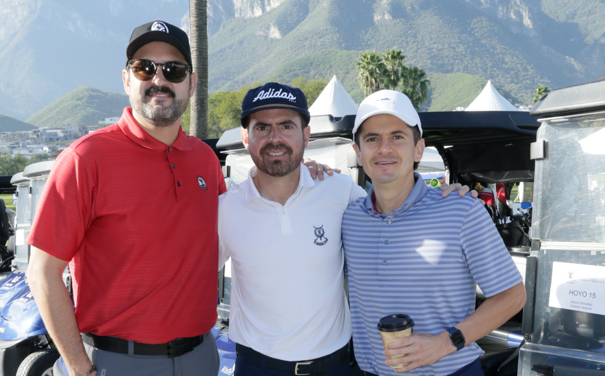 Daniel Porras, Gabriel Velarde y Patricio González / Foto: Roberto Alvarado
