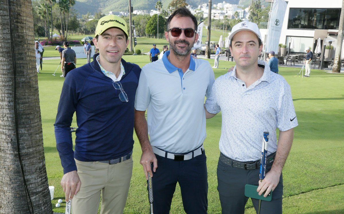 David Canavati, Bernardo Jiménez y Mauricio Morales / Foto: Roberto Alvarado
