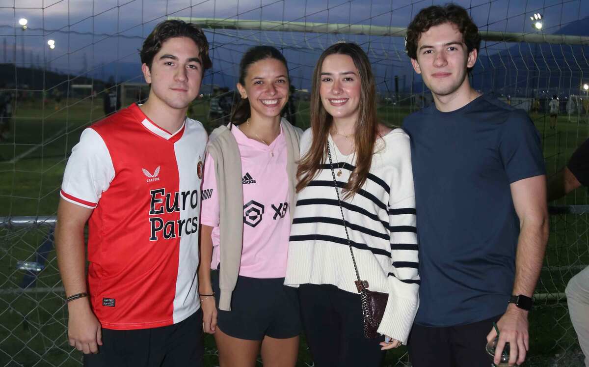 David Castro, Eugenia Villarreal, Paulina Guajardo y Santiago Borrego