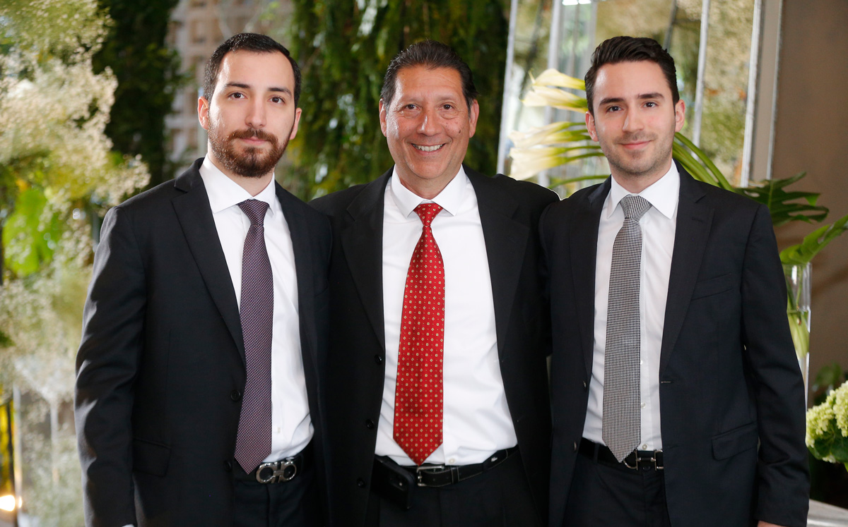 Fernando Durán, Luis Alatorre y Leonel Durán / Foto: Daniel Saldívar