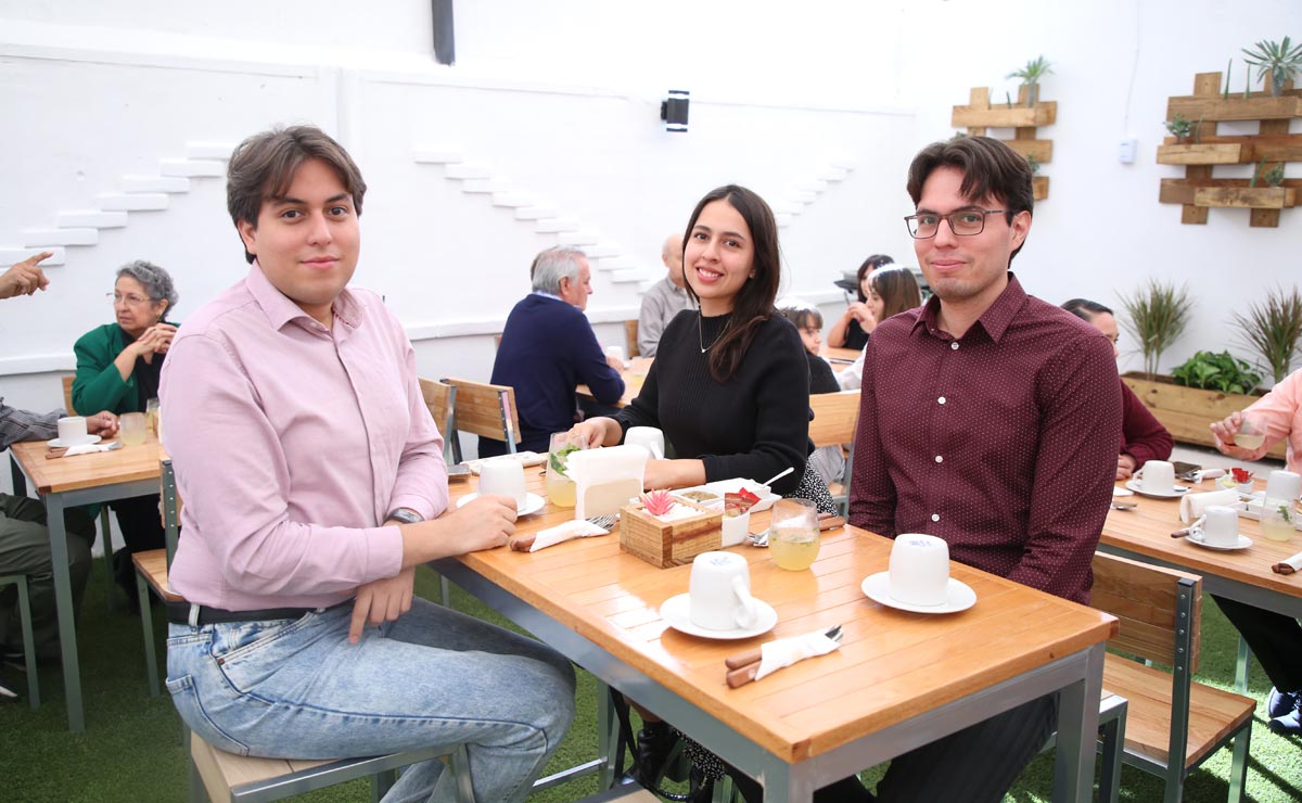 Guillermo, Cecilia y Samuel