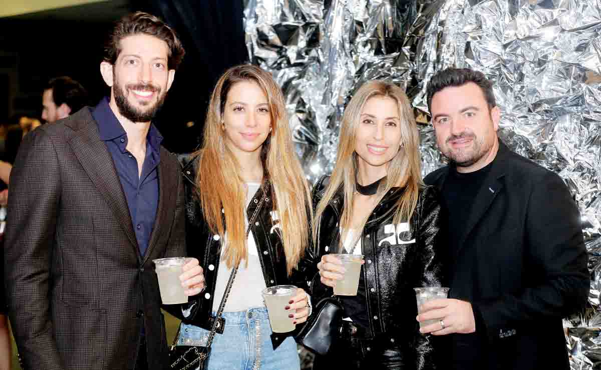 Jacobo Elman, Ivonne Kalach, Ivonne Mouadeb y Charly Elman / Daniel Saldívar