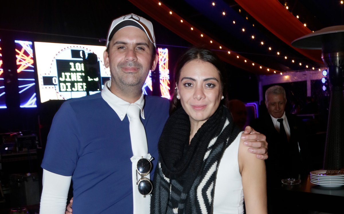 Jorge Arce y Katy Arce / Foto: Omar Valdez