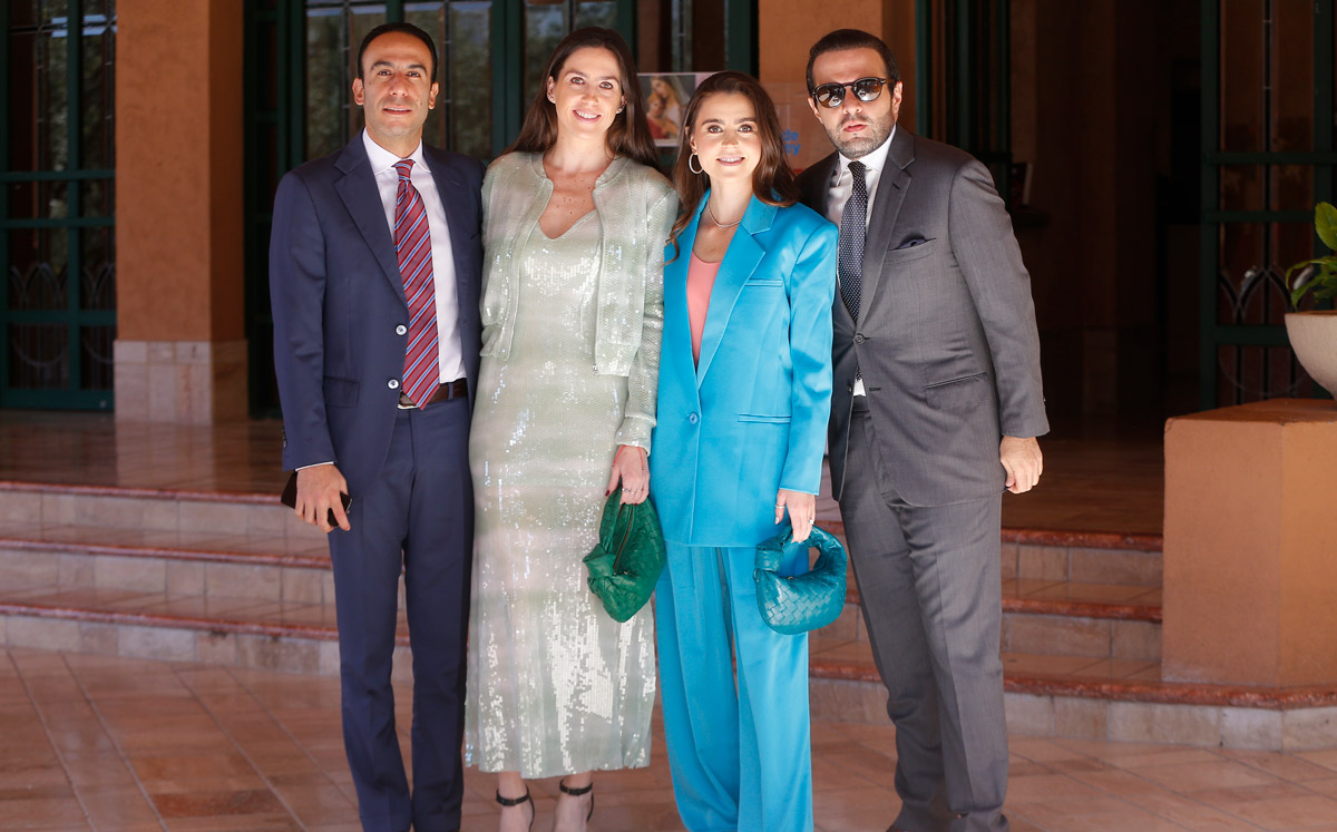 Julián Yapur, Carola Zubiría, Tamara Evia y Alfredo Schekaiban / Foto: Daniel Saldívar