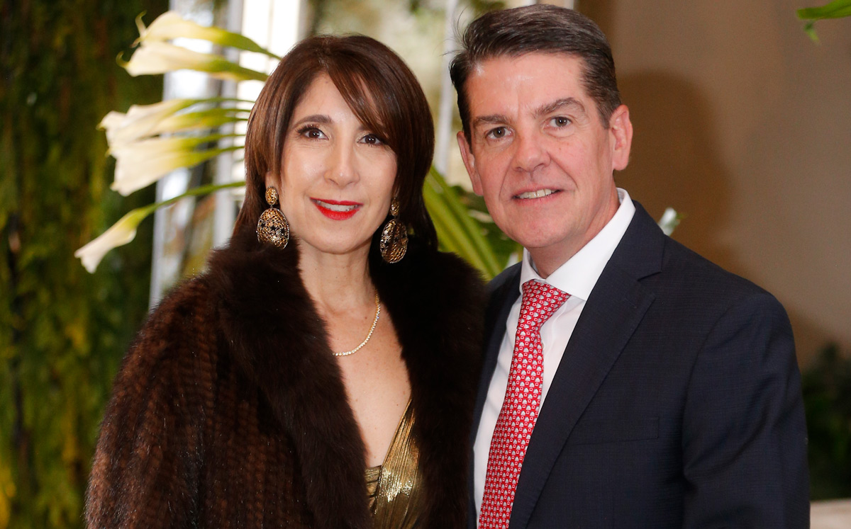 Lorena Assad de Zubiría y Jesús Zubiría / Foto: Daniel Saldívar