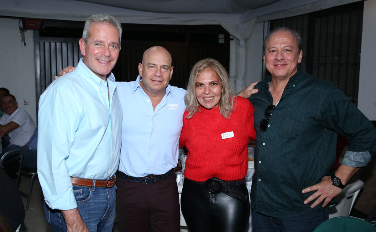 Marcelo, César, Paty y Edgar