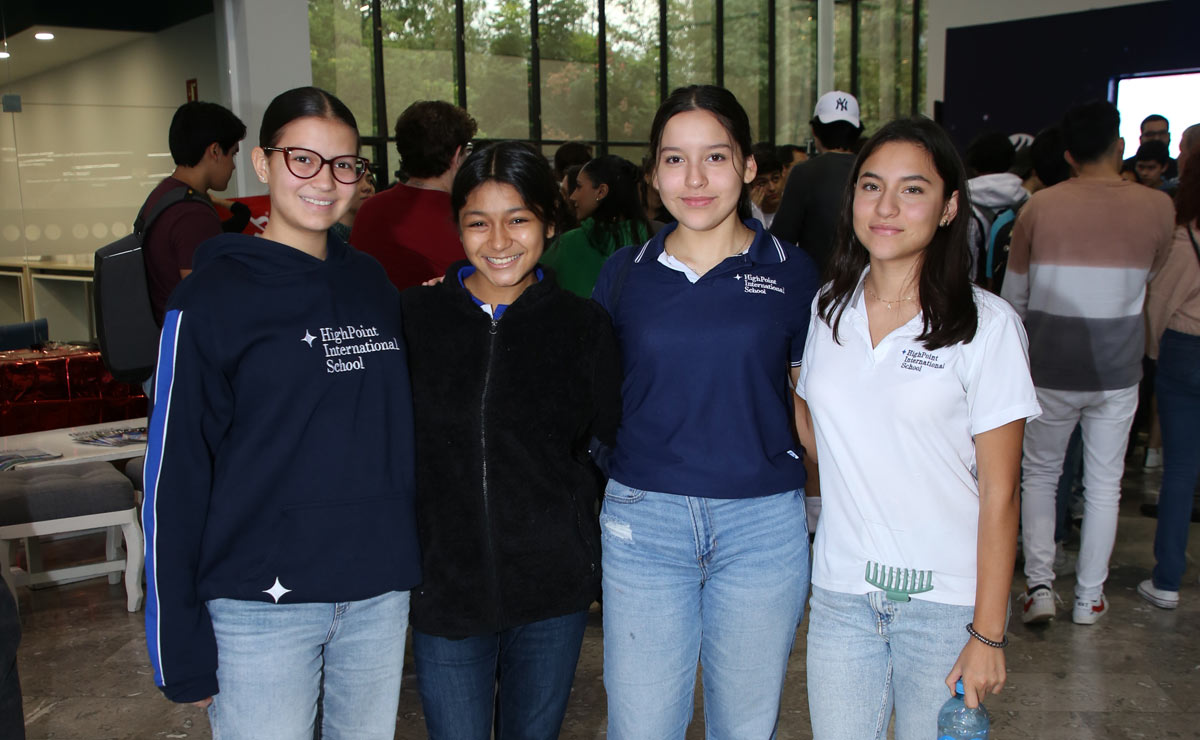 Marien, Chelsy, Sofía y Andrea