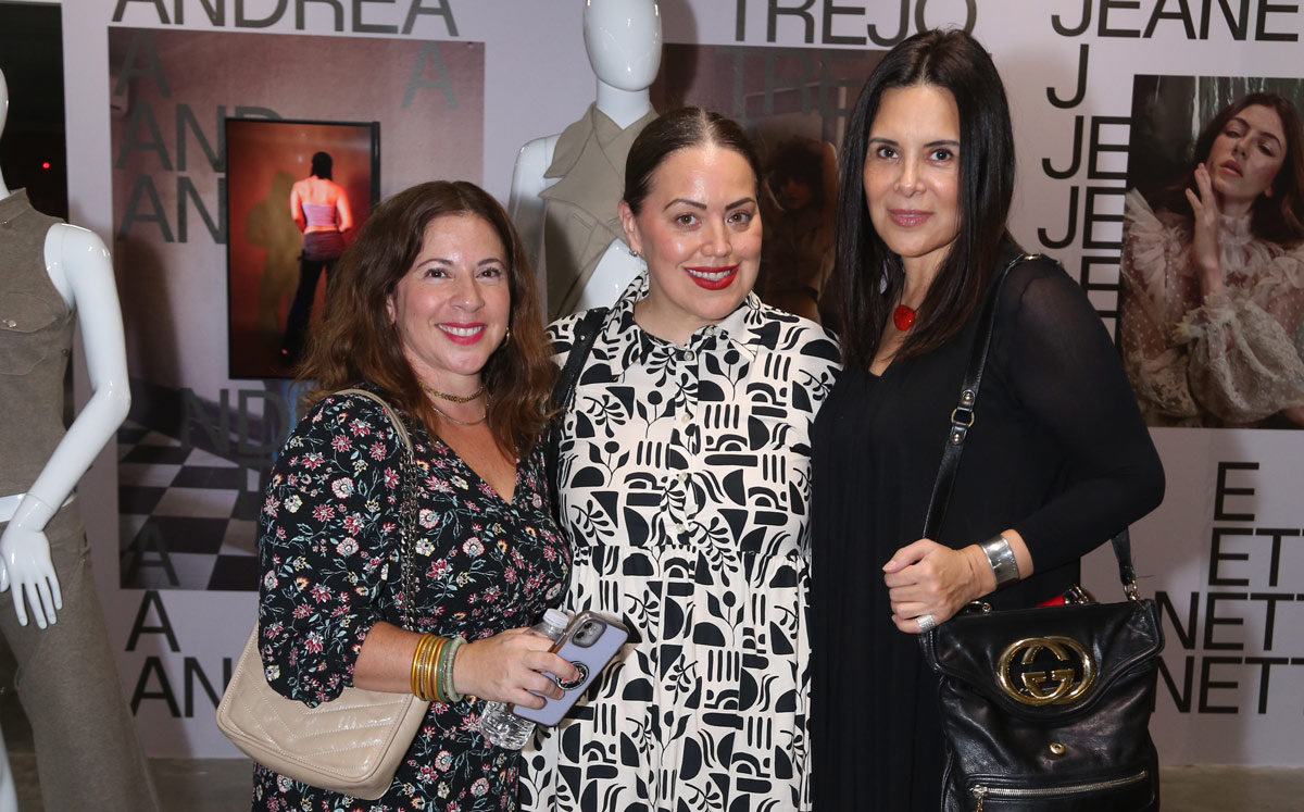 Marimar Martínez, Gretta Villarreal y Rebeca Solano / Foto: Roberto Alvarado