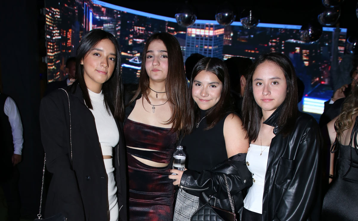 Melanie, Sofía, Arantza y Paulina