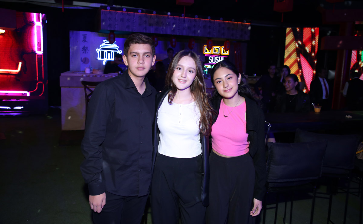 Patricio, Alizu y Ana Sofía