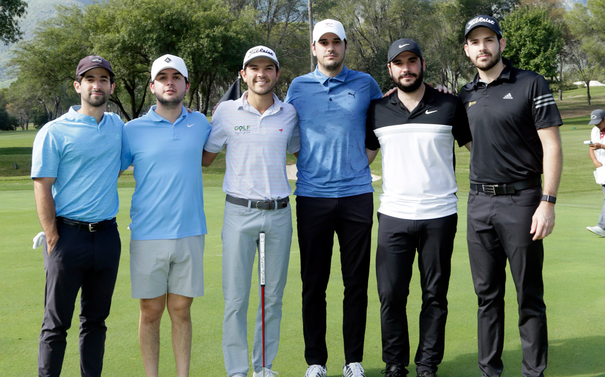 Rodrigo Gutiérrez, Patricio Calvi, Raúl Pereda, Rodrigo Guerra, Diego Guerra y Federico Parás / Foto: Roberto Alvarado