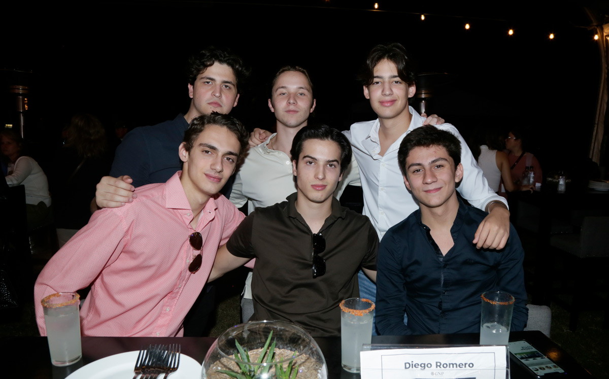 Santiago Alanís, Hernán Treviño, Federico Sada, David Téllez, Pablo Costa y Diego Romero / Foto: Omar Valdez