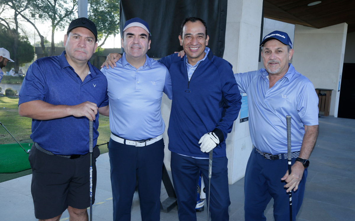 Sergio Villarreal, Martín López, Gustavo Ibáñez y Alfredo Treviño / Foto: Roberto Alvarado