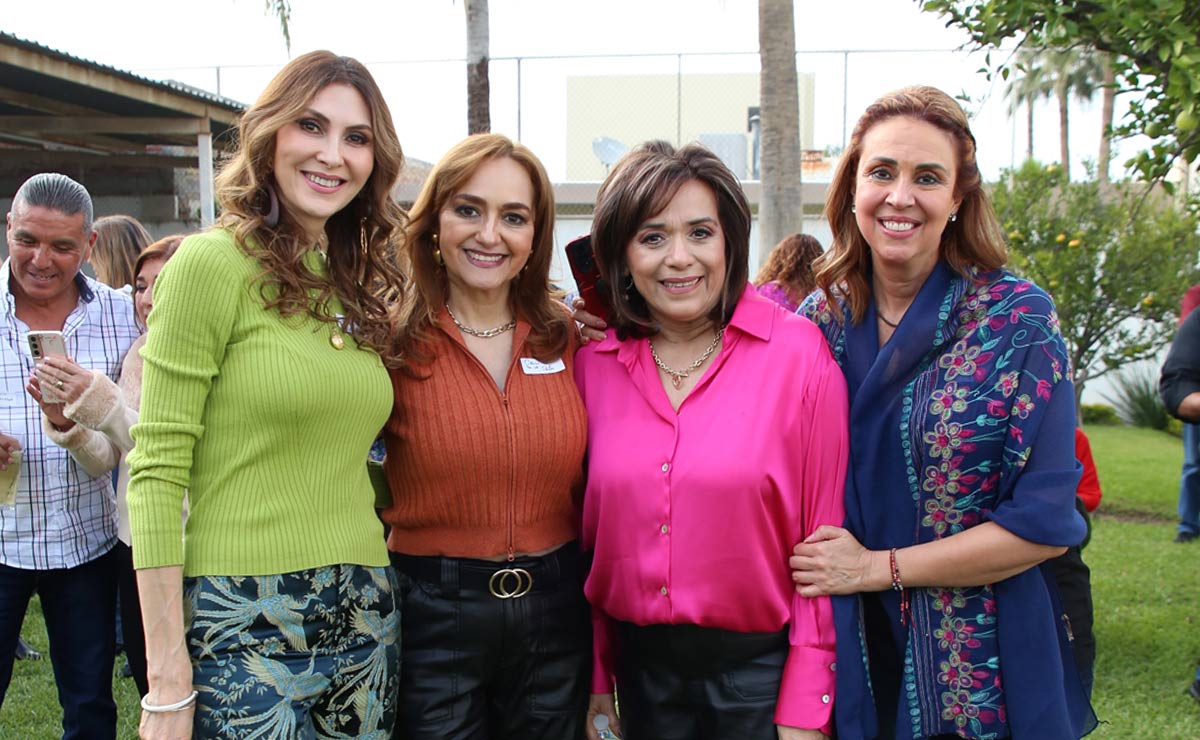 Sonia, Cristina, Marilú y Nora