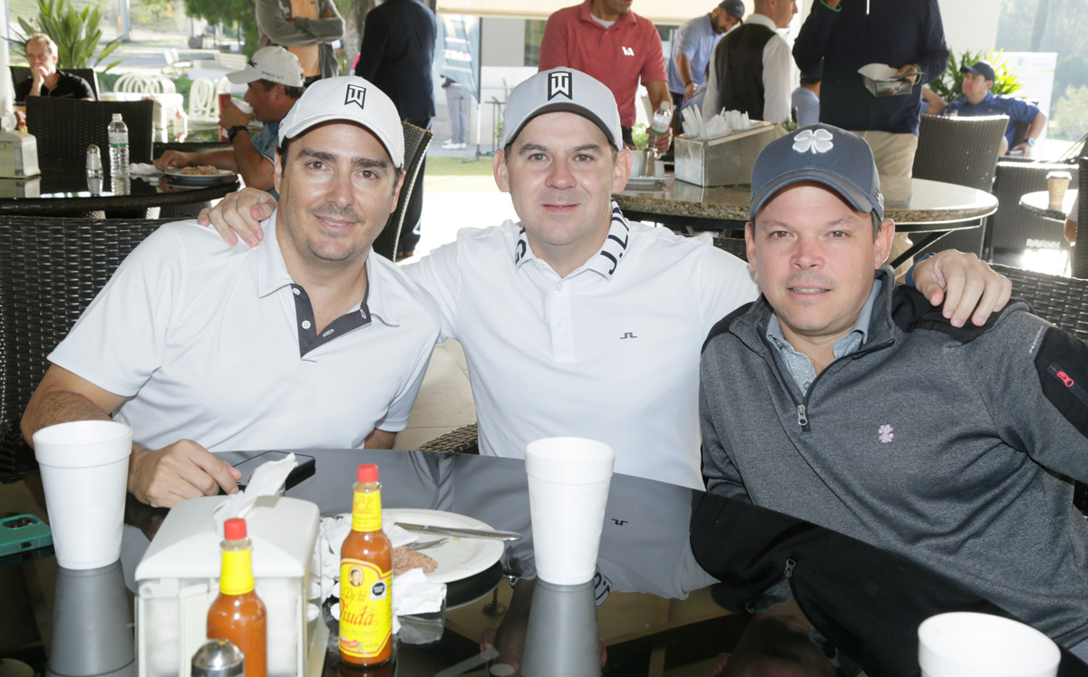 Víctor Charur, Jesús González y Marcelo Martínez / Foto: Roberto Alvarado