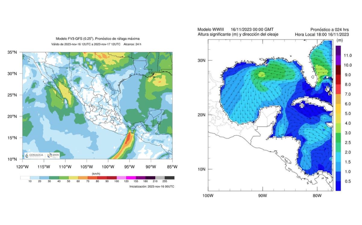 Tormenta invernal en México: ¿Qué estados serán afectados? (CONAGUA)