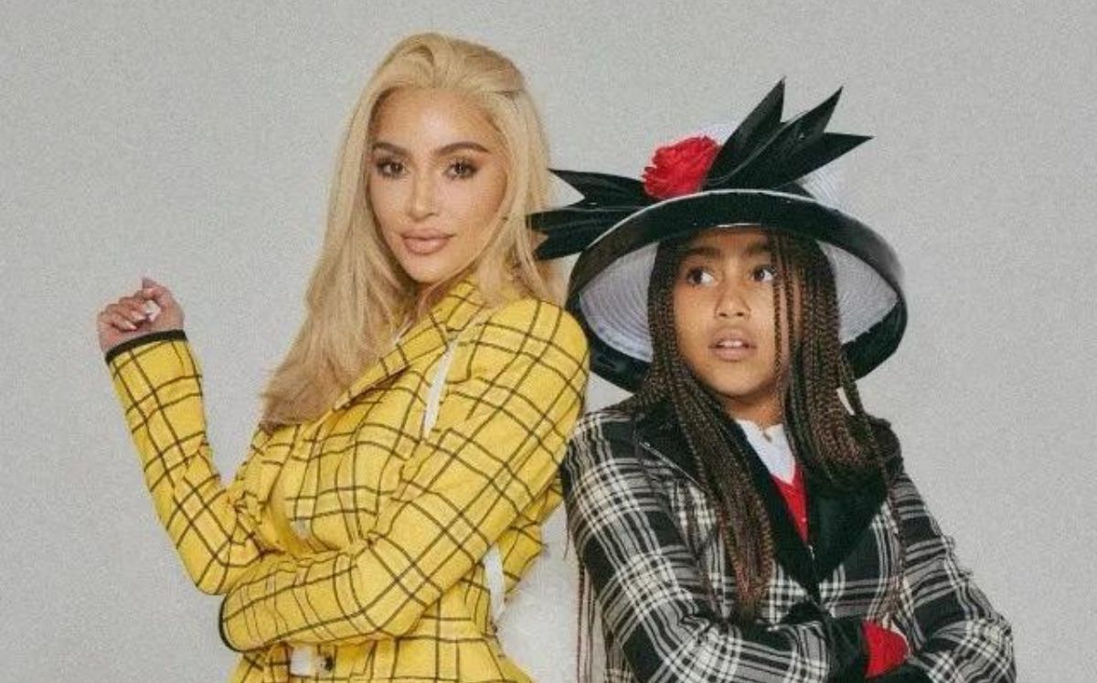 Kim Kardashian expone a su hija por estafar a clientes de su negocio (Instagram)