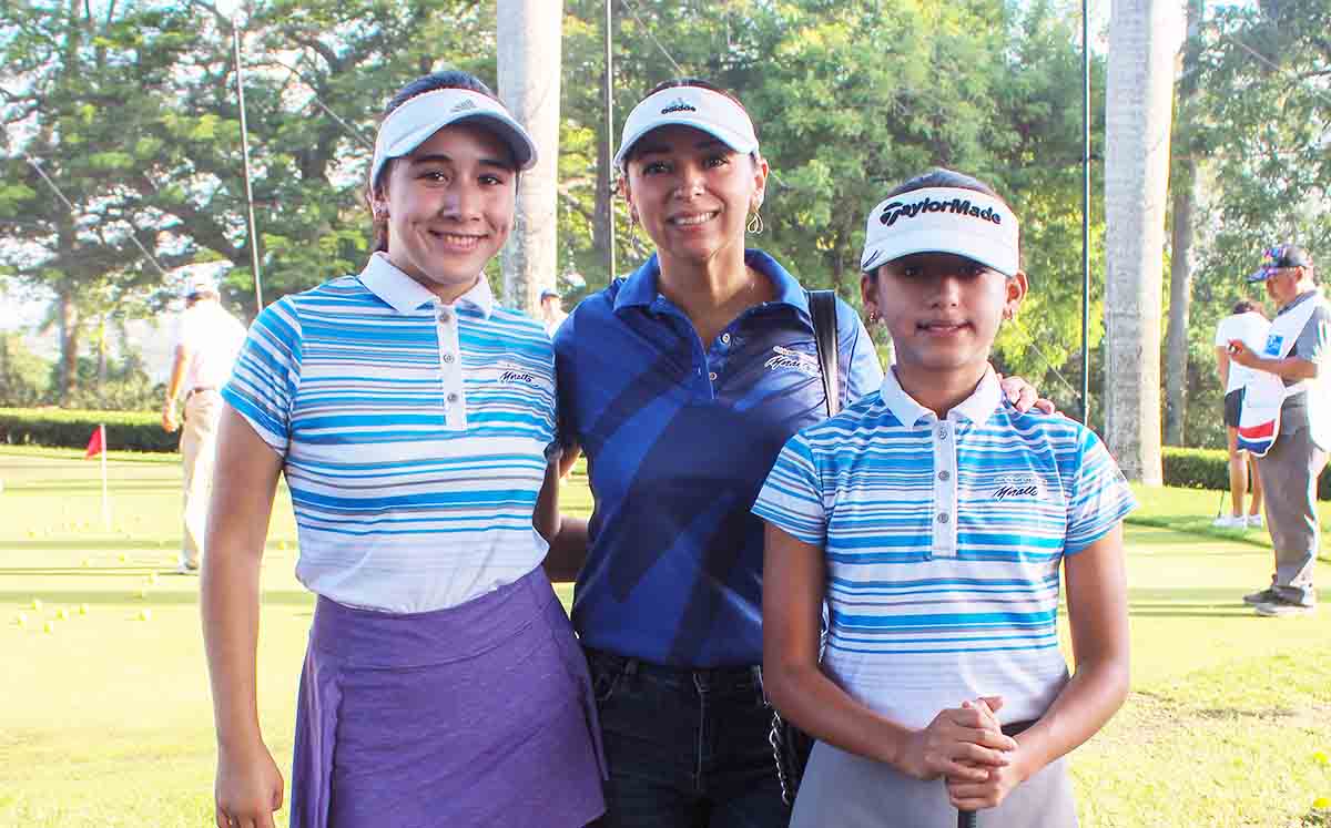 ARLETTE RODRÍGUEZ, GRACIELA CANTÚ, ALEXIA RODRÍGUEZ mostraron sus mejores swings en el green