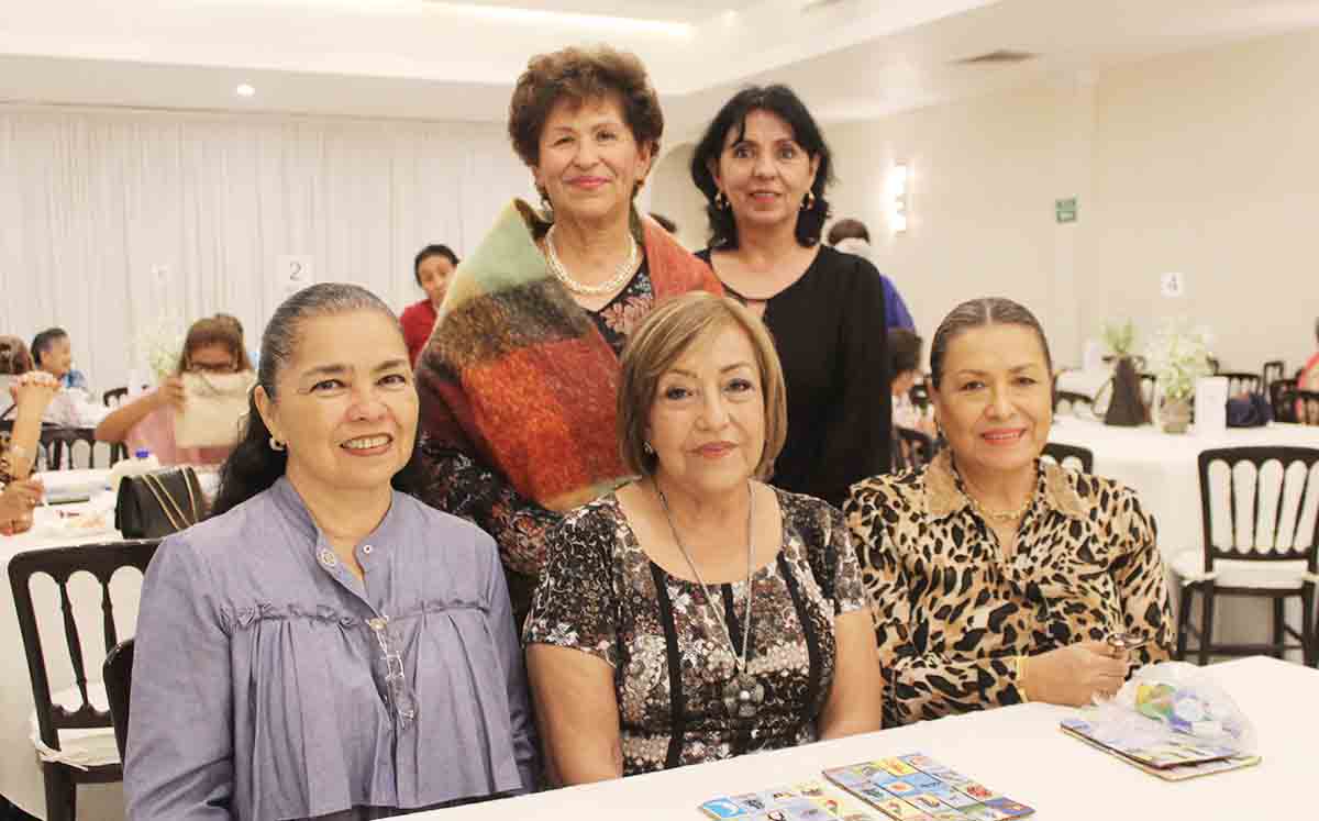 EMMA CANTÚ, ROCÍO GARCÉS, MELY ÁLVAREZ, MACRINA RUIZ, LETTY CORRAL nos regalaron sus mejores sonrisas