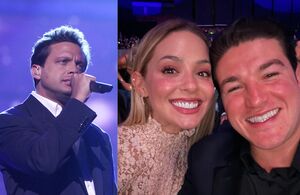 Mariana Rodríguez roba el protagonismo a Luis Miguel en su concierto (Getty Images/ Instagram)