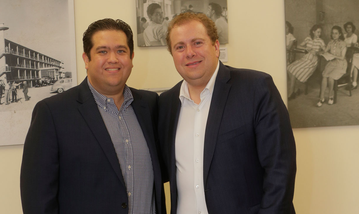 Carlos Garza y José Antonio Alonso