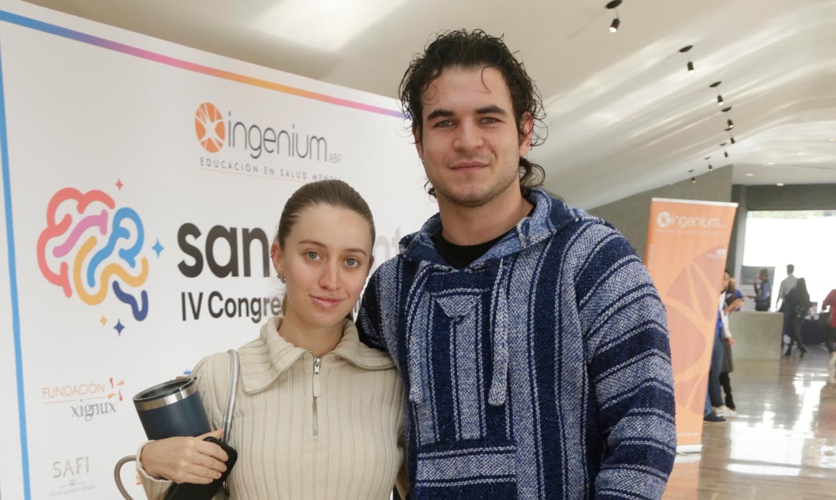 Paulina Abisdris y Santiago Daccarett