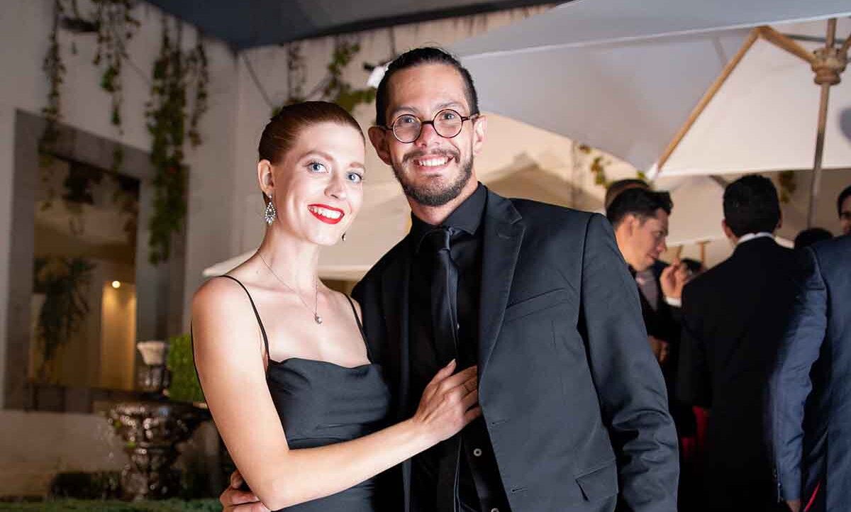 Katharina Raunitschke y Alejandro de Lara