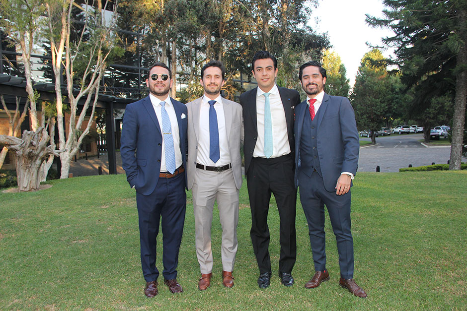 Aarón Cuellar, Rodrigo Nieto, Hiroshi Ortega y Charly Campos