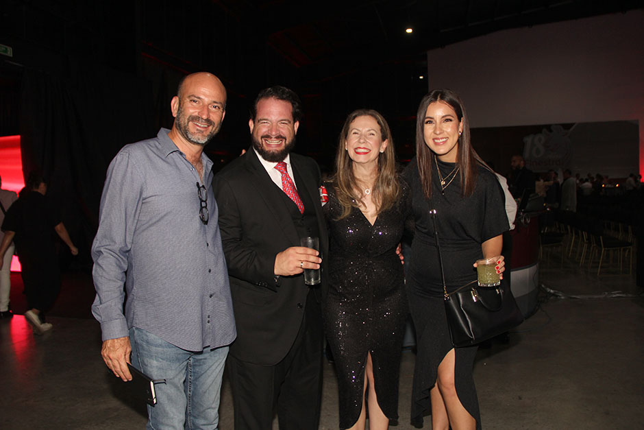 Alberto Sandoval Uribe, Armando Casarín, Xóchitl Justo y Paulina Godínez
