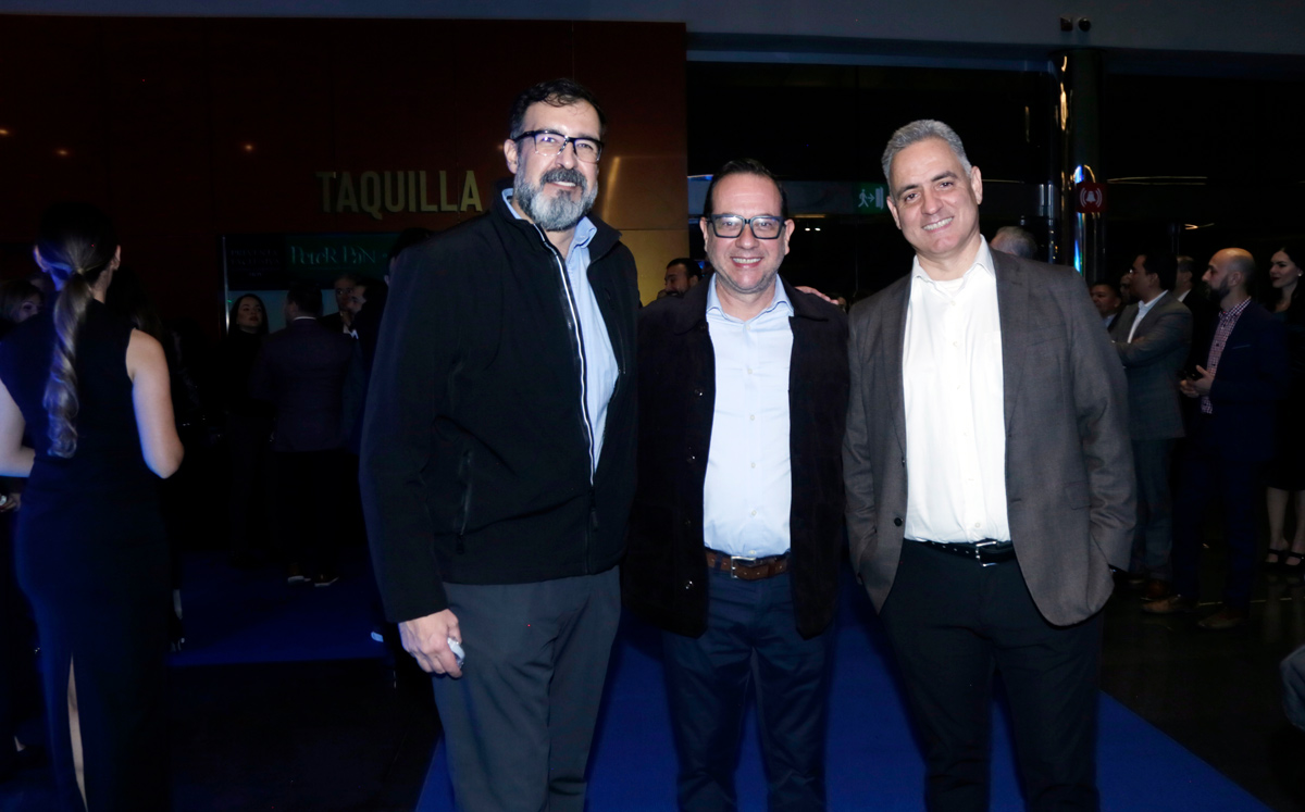 Alfredo Leal, Ricardo RodrÍguez y Mario Canales / Foto: Omar Valdez
