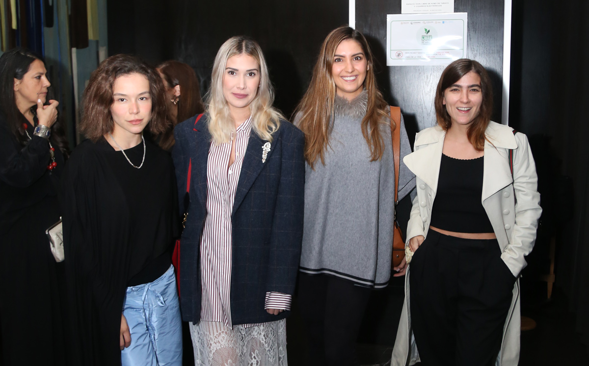 Aline Díaz, Alejandra Sarmiento, Paula Díaz y Alessandra Grijalva / Foto: Roberto Alvarado