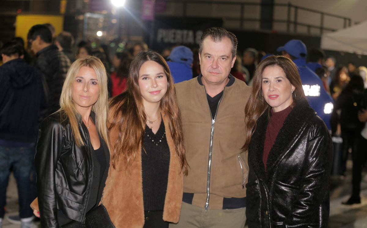 Argelia Garza, Constanza Rodríguez, Christian Rodríguez y Érika Rodríguez / Foto: Daniel Saldívar