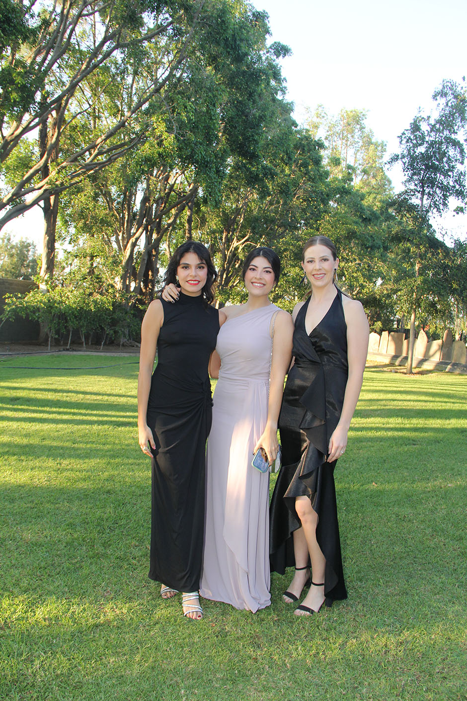 Carolina Vela, Moni Monroy y Nicole Pourroy