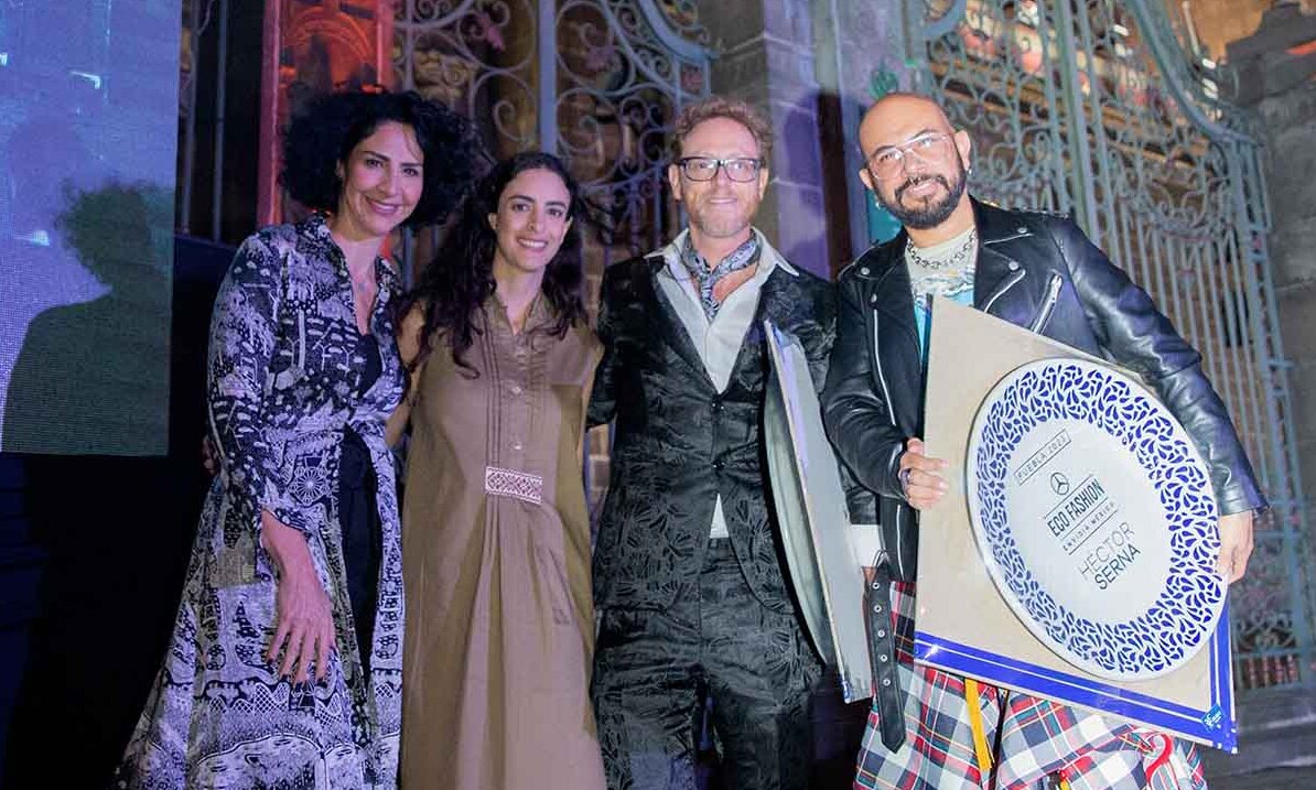 Luz María, Denisse Kuri, Pineda Covalín y Héctor Serna (Fotos: Yanahui F. Sevilla)