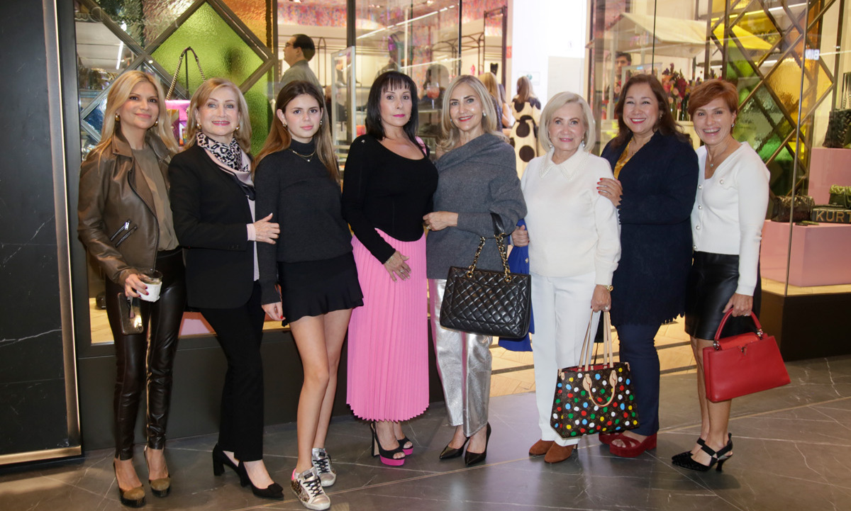 Mónica Reyes, Margarita De la Maza, Maya Wise, Martha Rangel, Mónica Buerón, Lupita Siller, Lucy Taha y malú Ramones / Foto: Omr Valdez