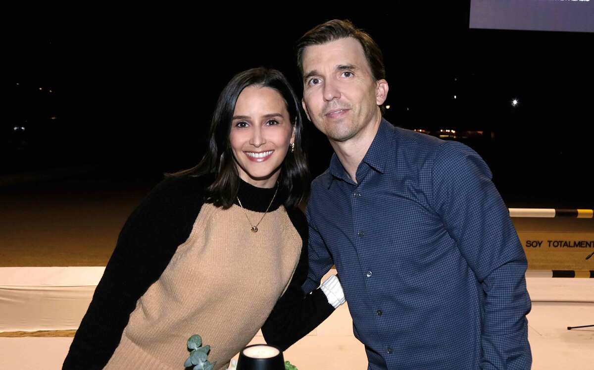 Gaby Beltrán de De la Garza y Marcelo De la Garza