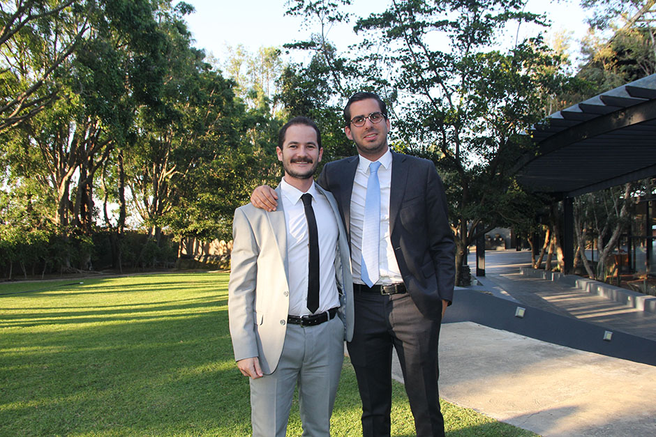 Genaro Basso y Rogelio Castiello