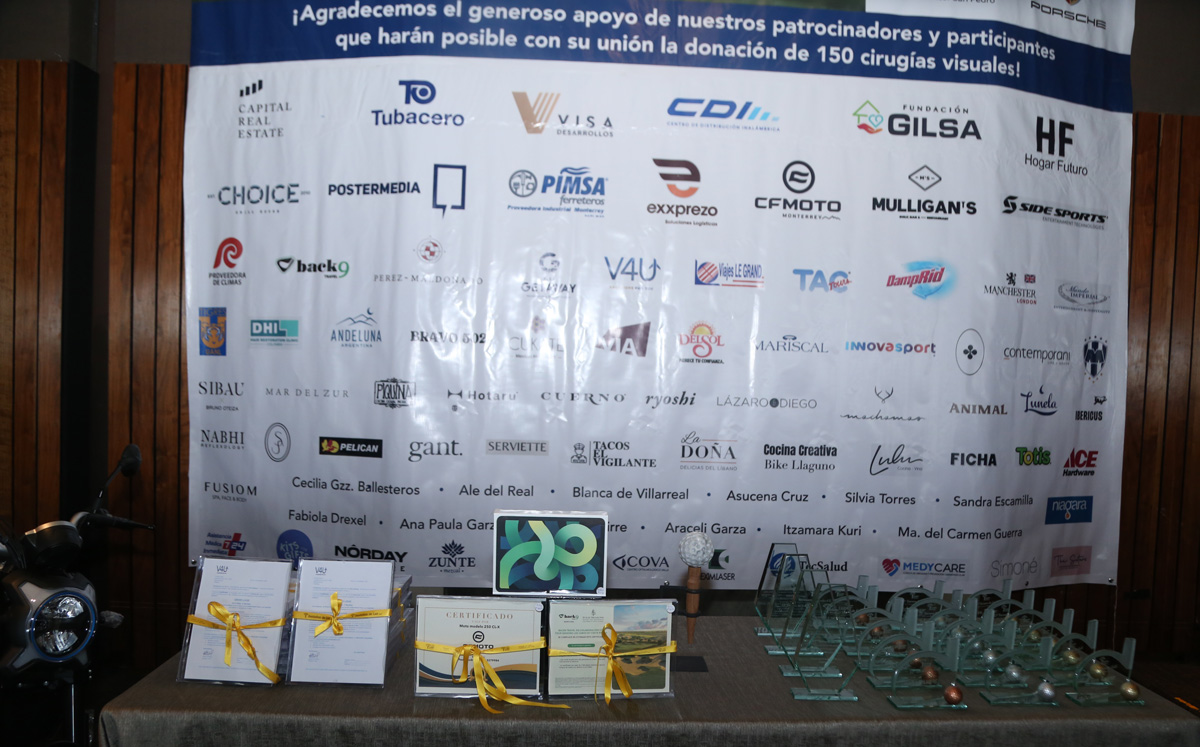 Gracias a los patrocinadores el torneo fue un éxito / Foto: Roberto Alvarado