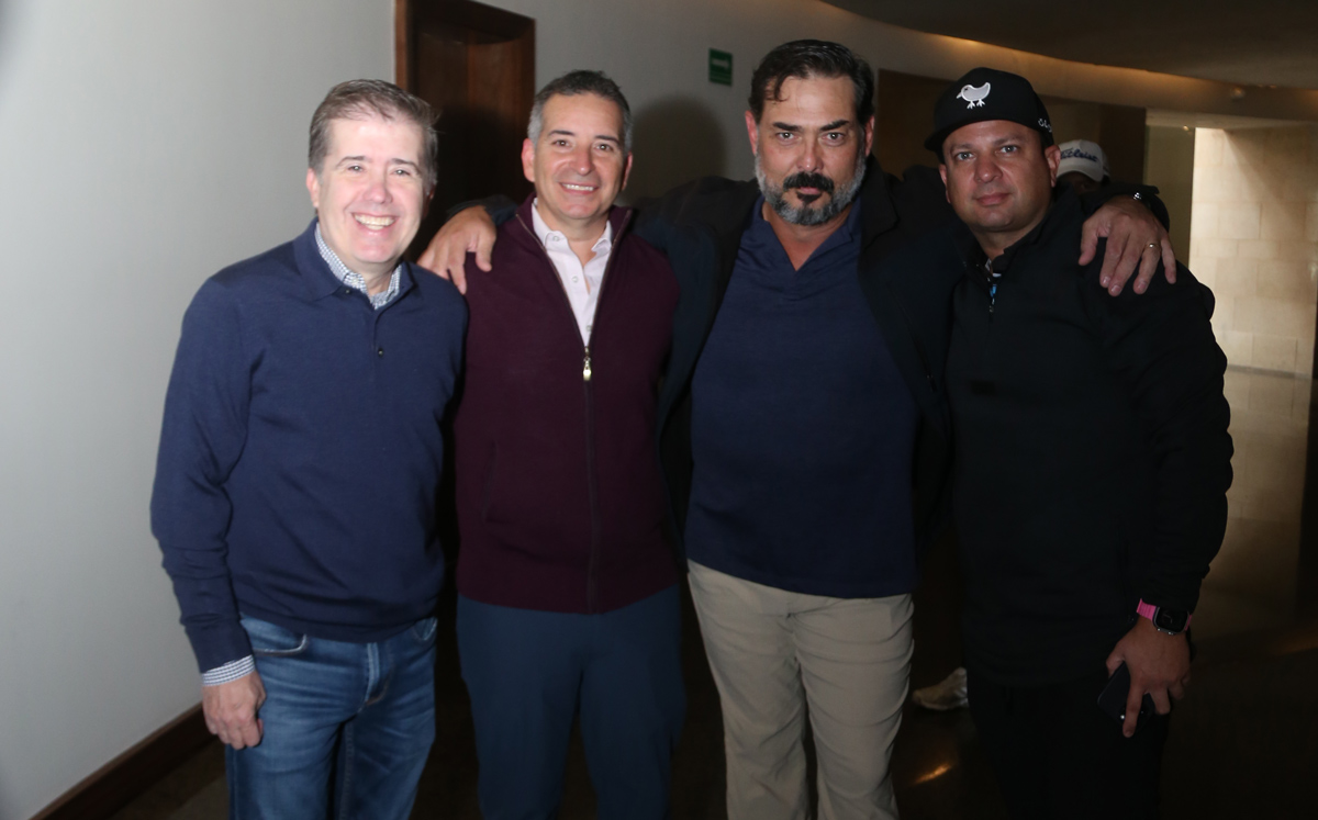 Héctor Morales, Adrián Gutiérrez, Chuy Gracia y Jorge Téllez / Foto: Roberto Alvarado
