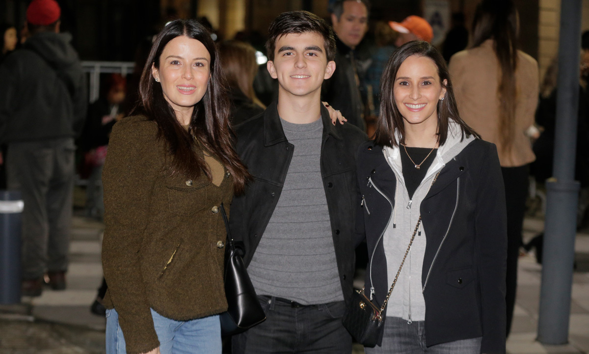 Ana Beltrán, Carlos De la Garza y Gaby Beltrán de De la Garza / Foto: Daniel Saldívar
