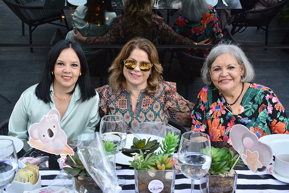 Ivonne Valencia, Ivette Martín del Campo y Luzma Gutiérrez