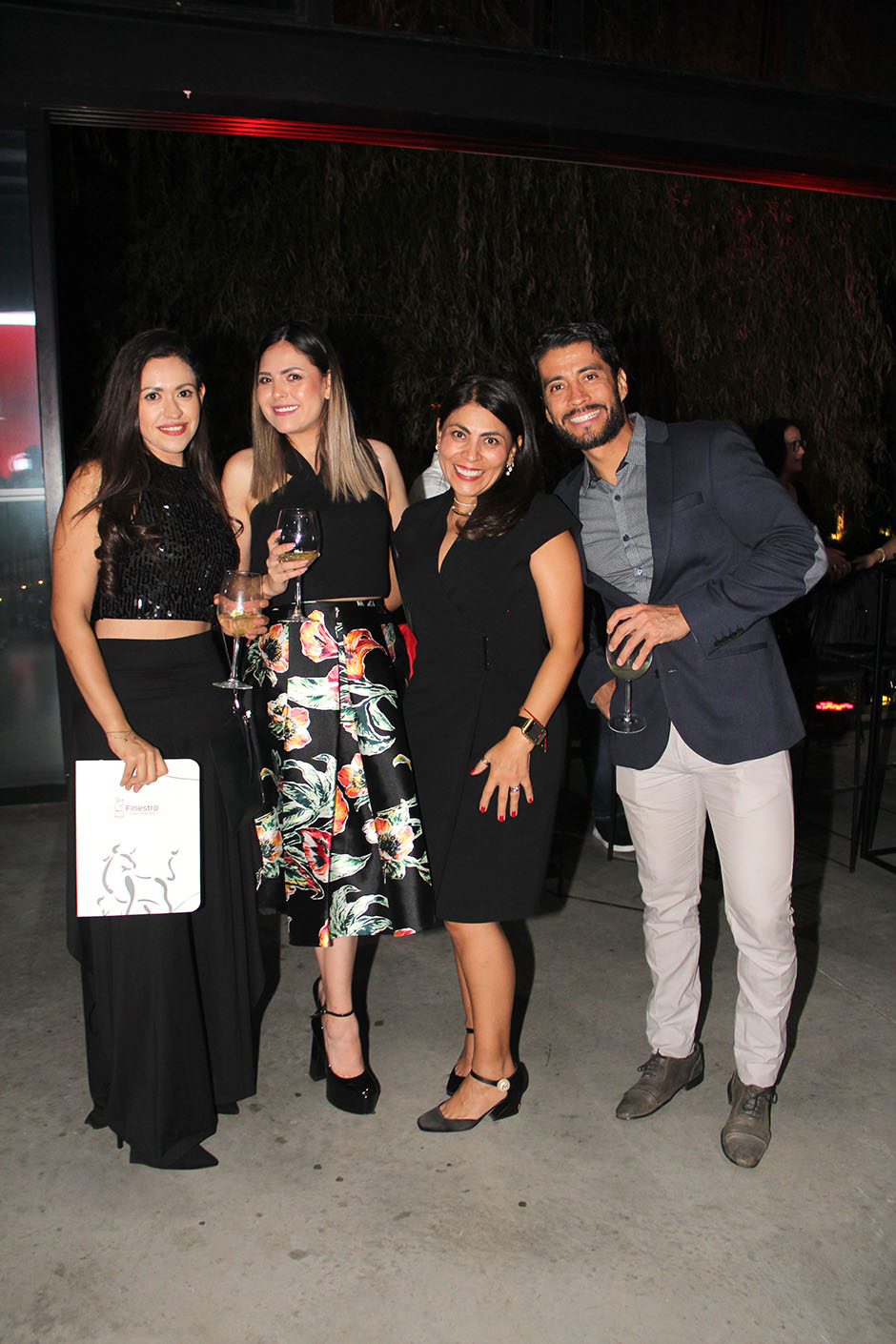 Jessica Castillo, Tanya Medina, Norma Hernández y Óscar Zepeda
